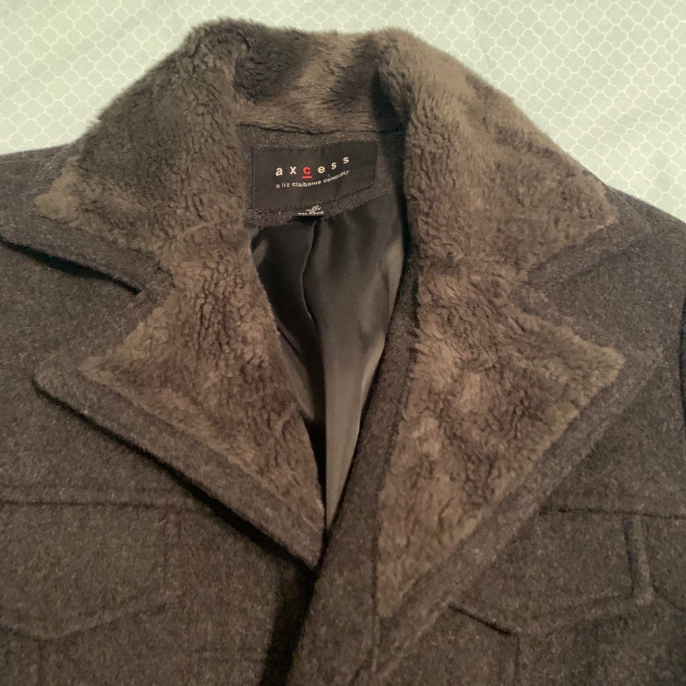Gray Peacoat - image 5